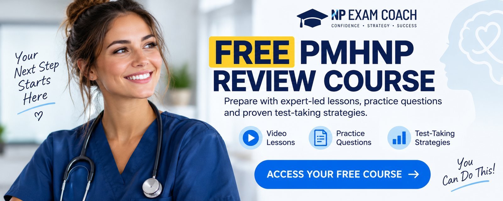 NP Exam Coach - free PMHNP review course